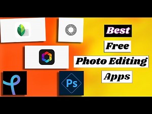 Top 5 Best Free Photo Editing Apps for Android Phone📱 [2025]