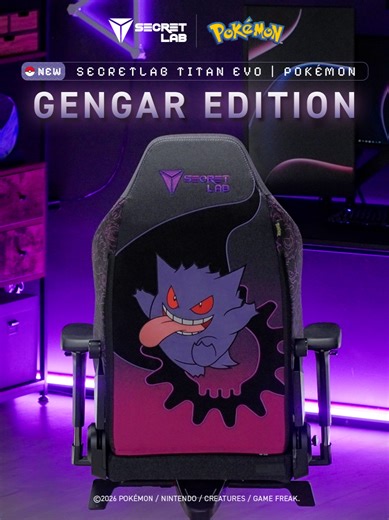 Unboxing Gengar from the Secretlab Pokémon Collection