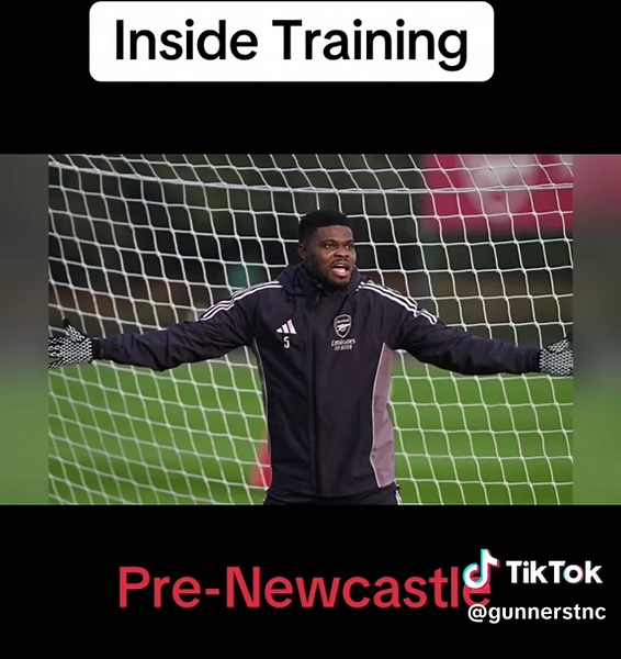 Arsenal's Intense Training Before Newcastle Semi-Final