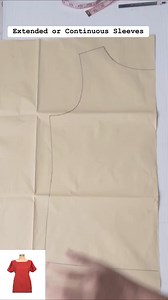 How To Make Extended or Continuous Sleeves #sewing #crafting #sewingtips #sleeves | Seams and Dreams