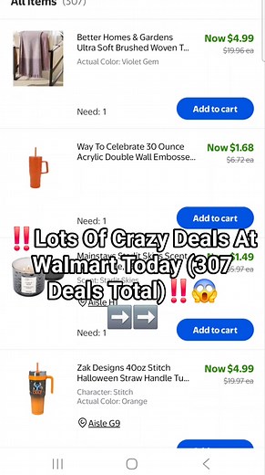 ‼️Lots Of Crazy DeaIs At WaImart Today (11/05)‼️😱🏃🏃🔥🔥👇👇 #walmartfinds #walmartdeals #christmasgifts | Glitch & Deals World