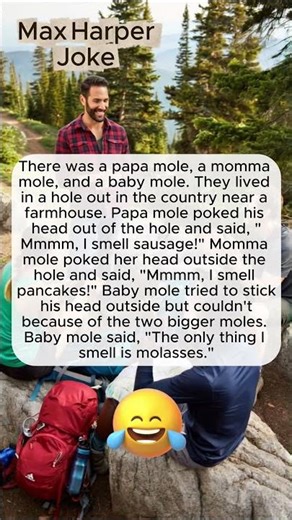 Funny Mole Family Joke 😂 | Classic Wordplay | YouTube Shorts