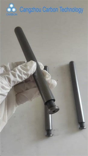 High Purity Graphite Stopper Rod for Precious Metal Casting #graphite #carbon #machining #stopper