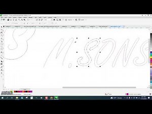 Corel Draw Tips & Tricks Make a Single Line Font out of this FONT
