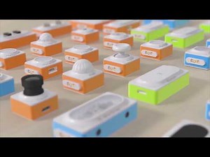 Introducing Makeblock Neuron Creative Lab Kit - 30 Building Blocks for STEAM Education