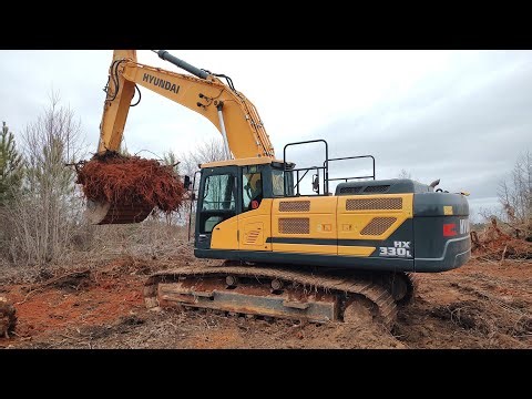 Clearing Lot 6 On The 90 Acre Project