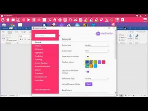 Read & Write 1 - Settings