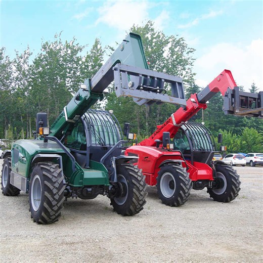 LANDWARD Articulated Hydraulic Telescopic Forklift Mini Agricultural Telehandler Price