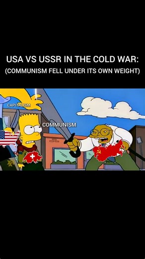 USA VS USSR #simpsons #humor #memes #history #comedy #education