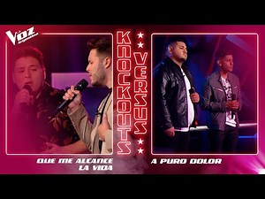 Knockout #TeamMontaner: hermanos Moyano y hermanos Ortíz - La Voz Argentina 2021