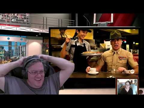 His Greatest Opponent, Gunnery Sergeant Hartman Visits Waffle House Reaction #fullmetaljacket