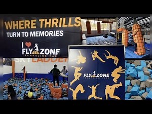 Flyzone Trampoline Park Hyderabad | Fly zone Hyderabad | Hyderabad tourist places | Trampoline Park