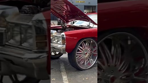Kodak Black’s Cutlass and Chevy Vert both on 32’s