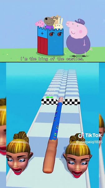 Peppa Pig Painting Games - Funny Castle Den Adventure