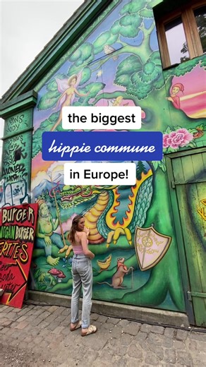 ever heard of Christiania, Europe’s biggest hippie commune? ☮️ let me show you around - this part of Copenhagen (Denmark) has a really interesting history! #christiania #hippiecommune #copenhagen