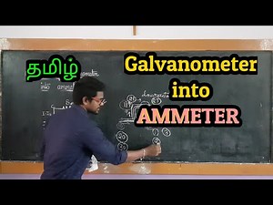 Galvanometer|Ammeter|Physics 12|Tamil|MurugaMP