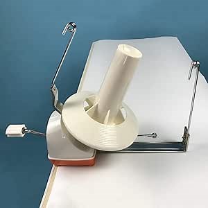 Tabletop Yarn Winder, 18oz Large Capacity Yarn Ball Winder for Knitting Crochet, Hand Operated Fiber Wool String Yarn Ball Winder, Yarn Spinner for Yarn Cake Maker