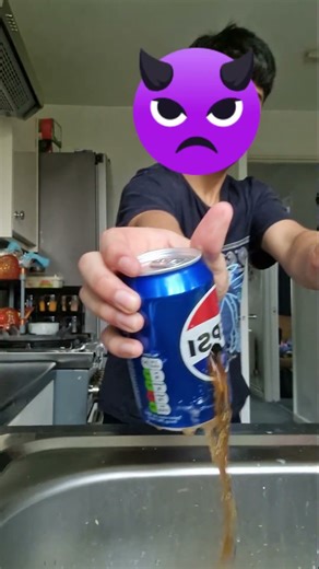 Apples don’t stand a chance. Pepsi cans explode.