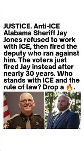 Alabama Sheriff Jay Jones Loses After ICE Controversy