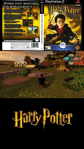 Harry Potter Chamber of Secrets Gameplay on PS2 and PCSX2
