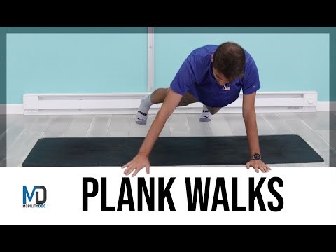Boost Your Core Strength With Plank Walks!