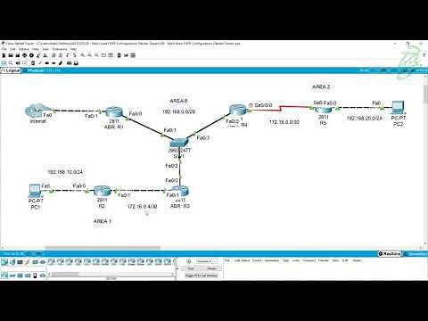 29 - Multi Area OSPF Configuration Packet Tracer