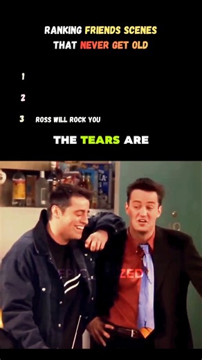 Ranking Friends scenes that never get old 😂