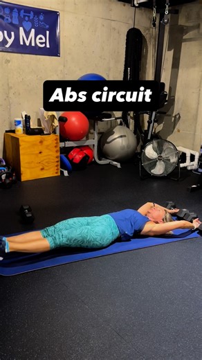 Abs Circuit 💥 7 exercises 30 sec work / 15 sec rest 3 rounds = 5 min each Under 20 minutes total. Your abs will be on fire 🔥 guaranteed! Trainer tip: Move with control, keep your core engaged, and avoid arching your lower back. Focus on your abs and use a moderate dumbbell weight. Who’s in for this challenge? 💪 #abscircuit #abscircuittraining #absworkout #bymelpersonaltraining #abstrengthening #intervaltraining #corestrengthening #absbestrong | ByMel health and fitness