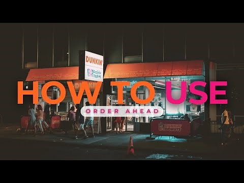 Dunkin Donuts – How to use the new Dunkin Donuts app