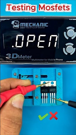 Mosfet Testing with Multimeter - Easy Step by Step Guide IRFZ44N