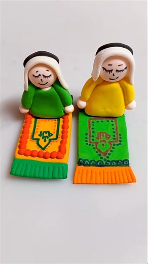 How to make Jaynamaj with clay || DIY Clay Craft ideas #diy #claycrafts #youtubeshorts #shorts