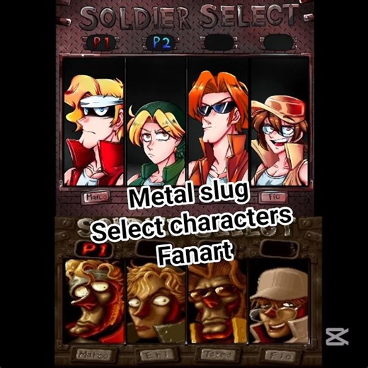 metal slug select your character fanart! #metalslug #fanart #artist #drawing #digitalart #speedpaint