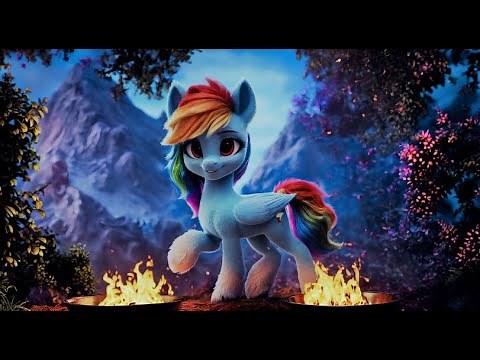 MLP FIM Rainbow Dash - Raindrop
