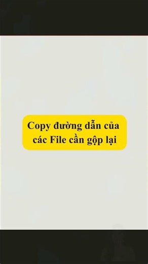 Cách gộp nhiều File Excel lại thành 1 File