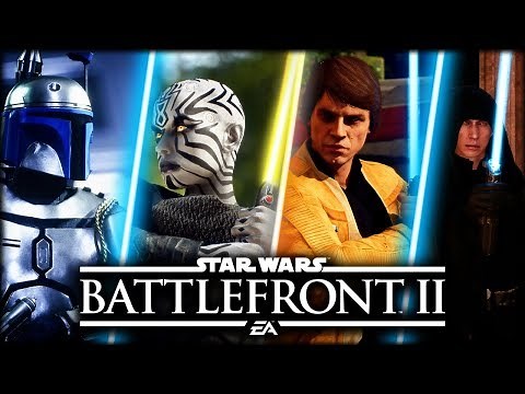 REX, JANGO FETT, DARK ANAKIN, REY OBSCURE... | BATTLEFRONT 2 MOD