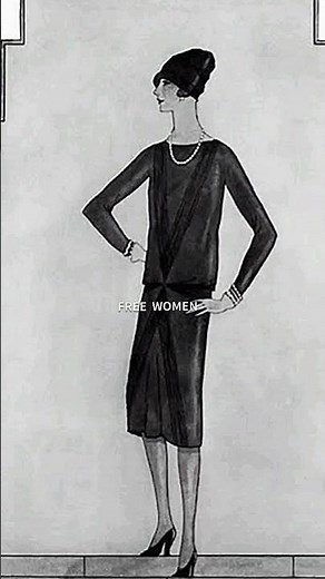 The story behind Coco Chanel's "The Little Black dress" #fashion #fashionstyle #chanel