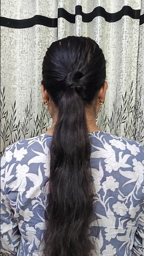 Try This Easy Hairstyle for long hair ✅#hairstyle #hairtutorial #youtubeshorts #hair #fyp