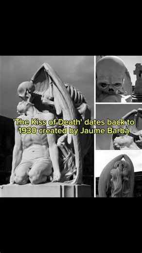 The Kiss of Death (1930) #art #arthistory #history #facts #kiss #death #story #sculpture #viral #yt