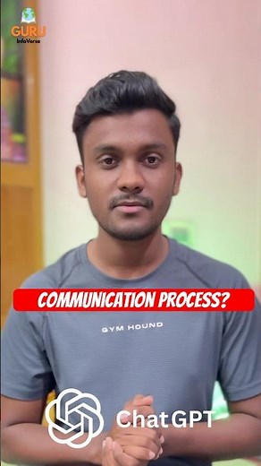 Communication Process Explained in 30 Second #communication #shorts #guruinfoverse