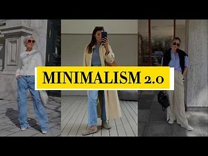 MINIMALISM 2.0, But Make It POWERFUL: The Only 2025 Outfit Guide
