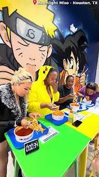 Spicy Eating Challenge at Moonlight Miso in Houston, TX #rainaiscrazy