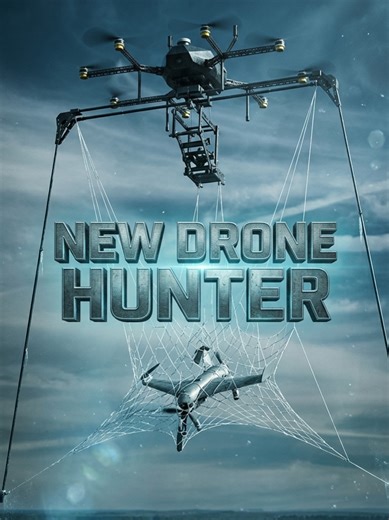 AUTONOMOUS DRONE HUNTER 🕷️🚁 Caught in a web? Not by accident. This is a targeted kinetic capture. 🕸️ ⏱️ 5-Second Launch: Sensors detect the intruder and deploy the Hunter instantly. 🧠 AI Tracking: Advanced algorithms predict the enemy's exact flight path. 🎯 Net Capture: Neutralizes the threat mid-air without explosives. 🛡️ Zero Detonation: The target is safely flown back to base for forensic analysis. #militarytechnology #militarytech #antidrone #defensetech #fpvdrone #dronedefense #electr