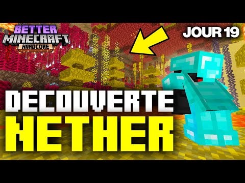 Je découvre le NETHER INCROYABLE en Hardcore sur Better Minecraft... #7