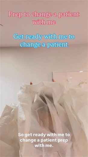Jennifer on Instagram: "Get ready with me to change and clean a patient #fyp #explore #explorepage"