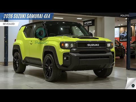 New 2026 Suzuki Samurai 4x4 Revealed - The new look is more robust, and can handle all terrains!