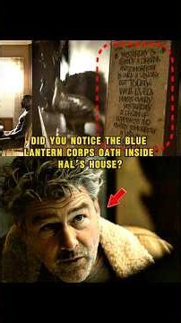 Did you notice the Blue Lantern Corps oath in Hal’s house?#fyp #lanterns #greenlantern #foryou #dc