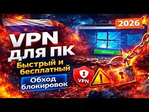 VPN для ПК — Быстрый и бесплатный VPN для Windows Обход блокировок 2026. #psiphon #vpnдляпк