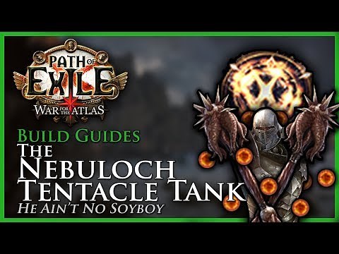 Path of Exile [3.5 - Updated]: Nebuloch Tentacle Tank ft. Consecrated Path - Build Guide