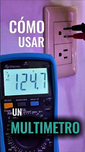 Cómo usar un multimetro correctamente. #multimetro #ingeniería #Electrónica