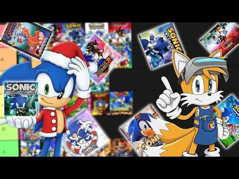 Sonic & Tails Rank EVERY Sonic Game! (The Ultimate Tier List)